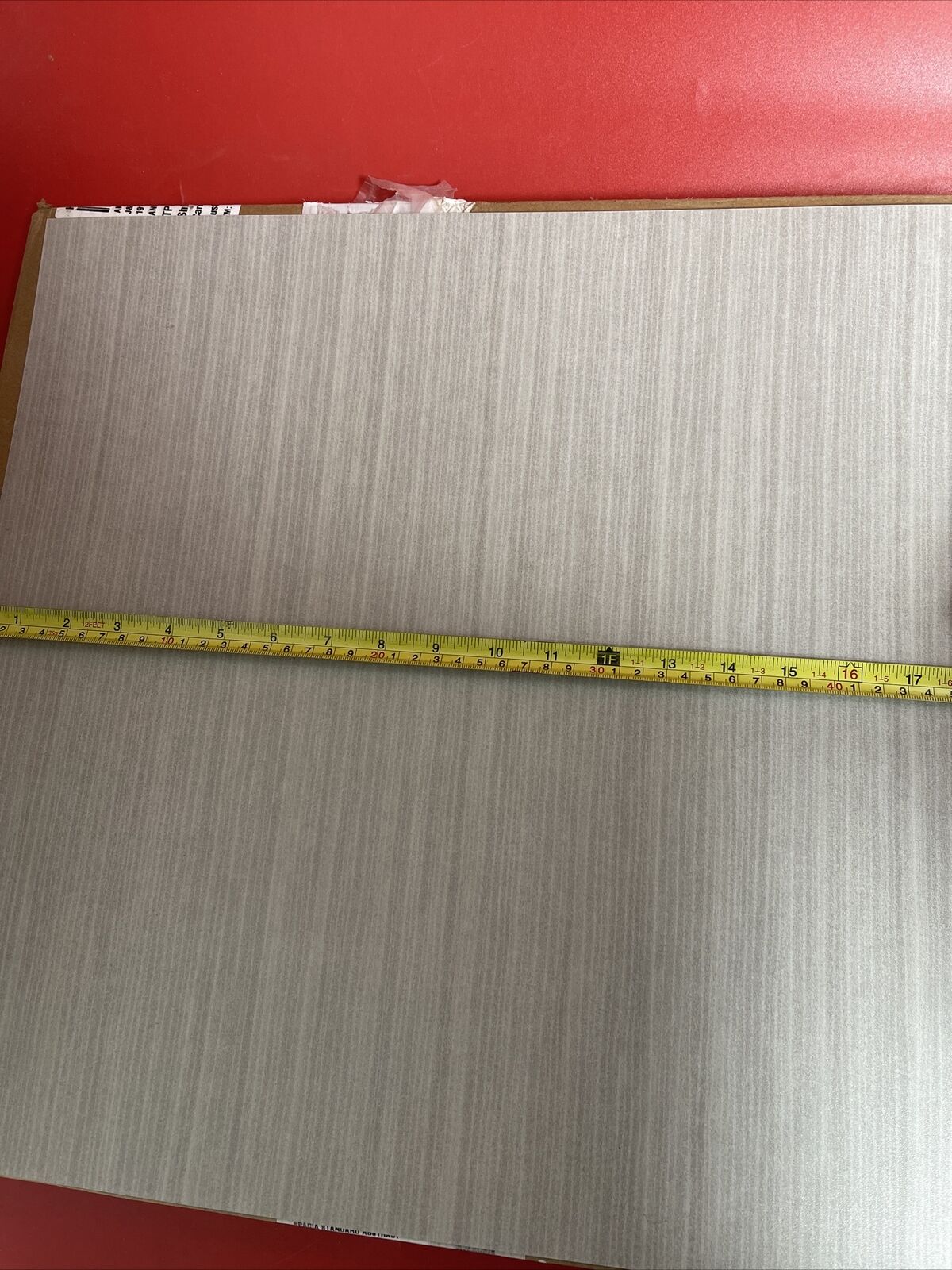 Mannington Spacia Standard Abstract 18x18 Soft line Pebble