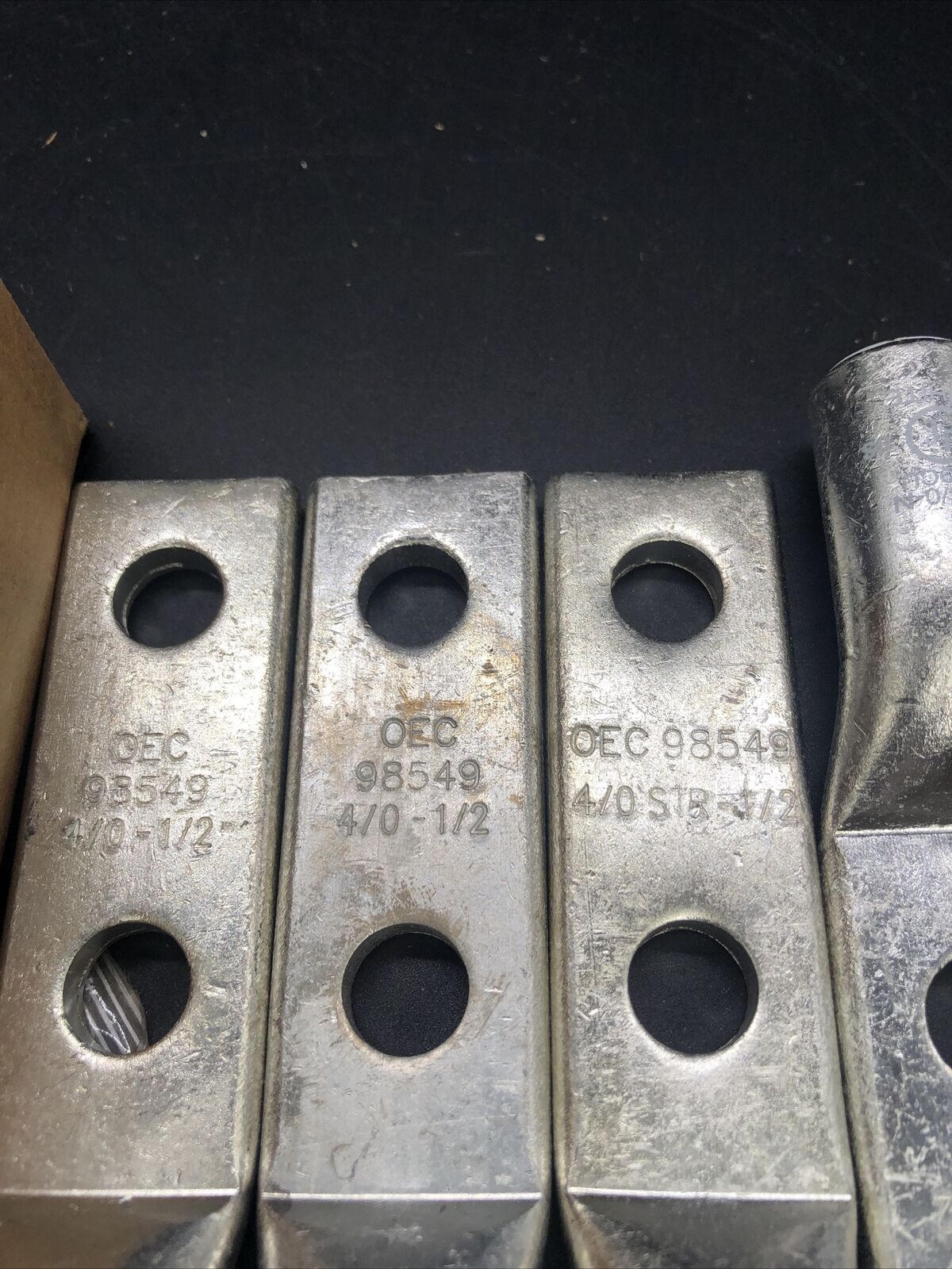 Lot Of 4  4/0 AL9CU AL4/0n LUG NSI B-298