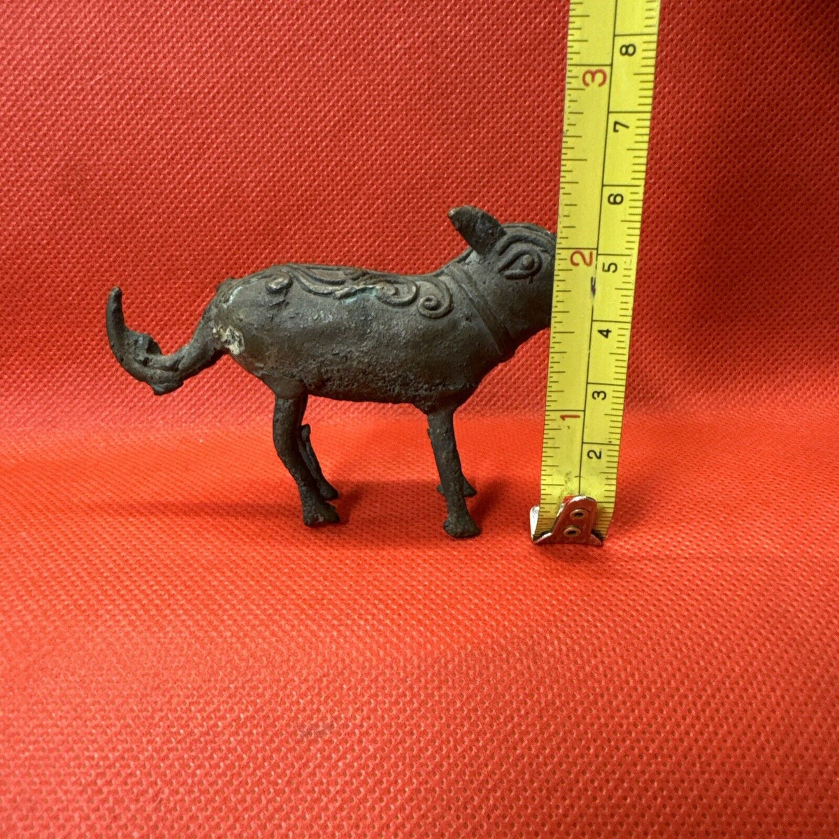 Vintage Bronze Statue Handmade