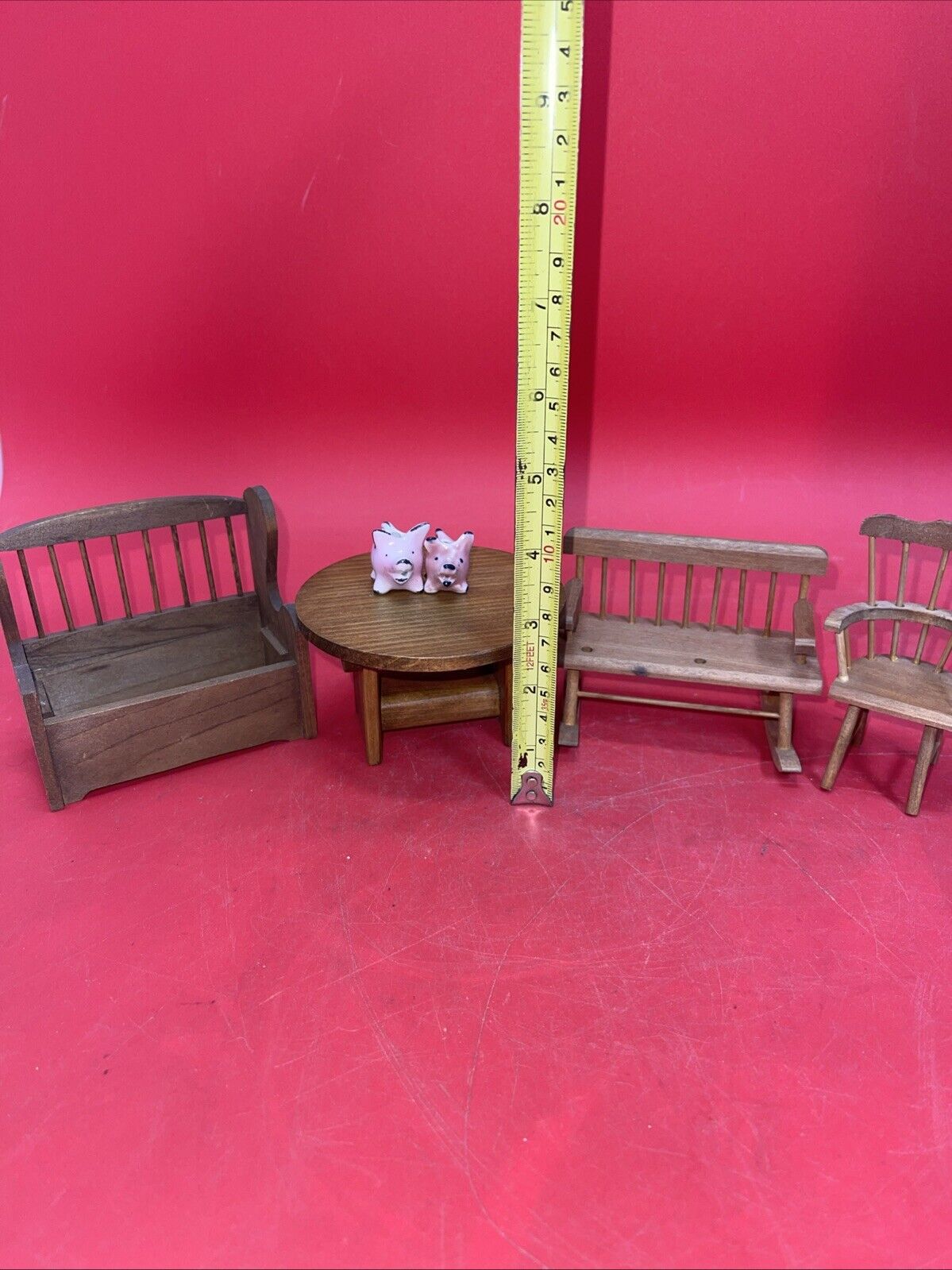 Vintage Dollhouse Furniture Lot #4