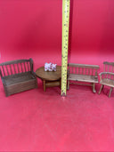 Vintage Dollhouse Furniture Lot #4