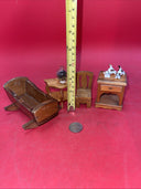 Vintage Dollhouse Furniture Lot  #5