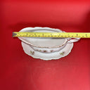 Mitterteich Daisy  Bell Oval Plates Length 16” & 12” , Sauce Boat.( Lot 3)