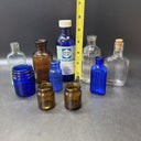 Vintage Medicine Bottles/ Lot Of 10