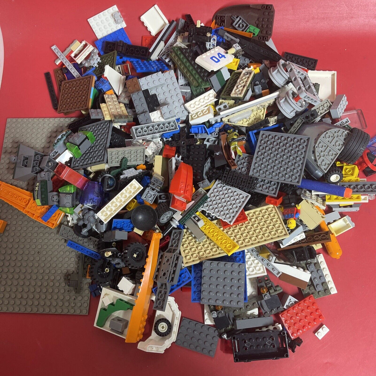 Lego Lot Bulk Mixed Building Bricks Blocks Parts Pieces Lot A 3lbs #4