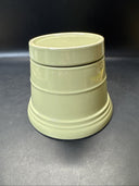 Ceramic Green Planter With Underbowl 5”x 6.1/3”