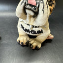 Bulldog Figurine with Spike Collar 4.5"/ Set Of 2
