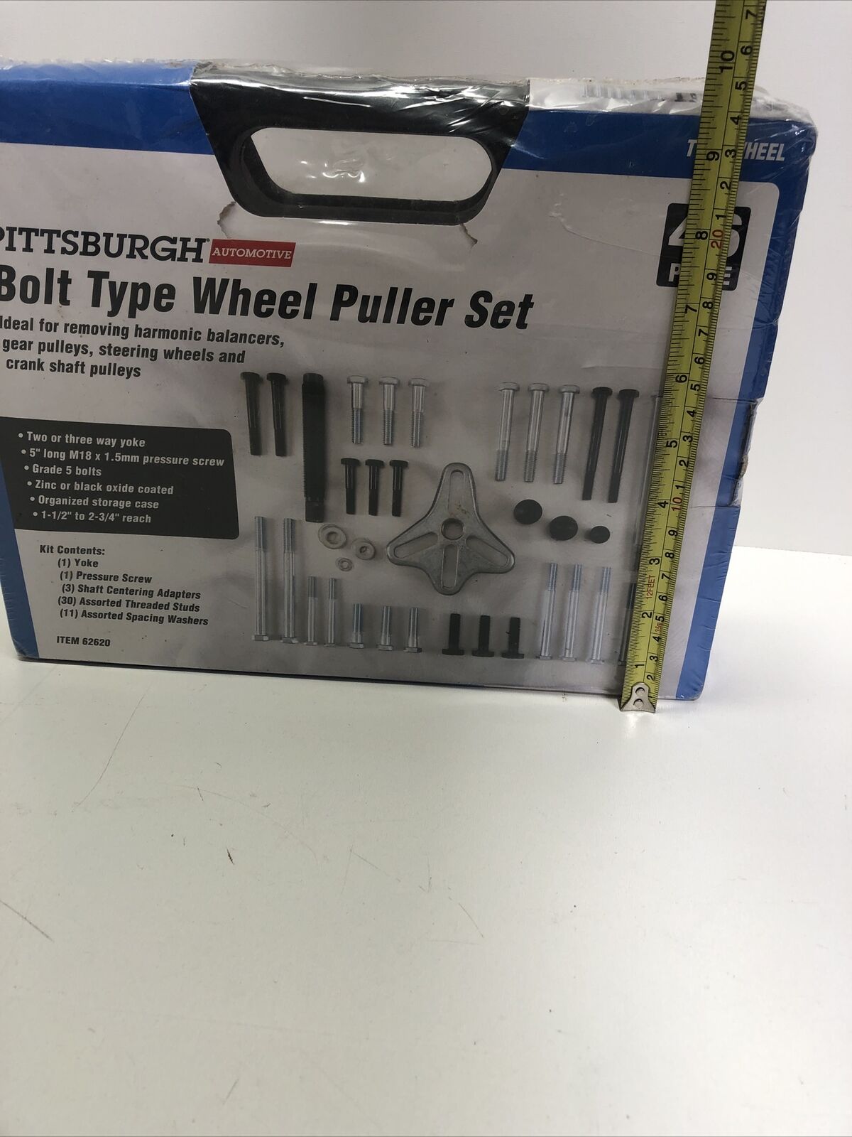 Pittsburgh Automotive 62620 Bolt Type Wheel Puller Set 