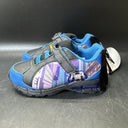 Batman-Boy's blue hook & loop sneakers size 9 By DC Comics