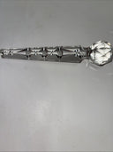 Lot Of 6 Hanging Lamp Crystals 8” Long