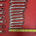 Combination Wrech Set Dropped Forged Steel 33 Pc Set Metric