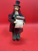 Vintage Family of 3  Victorian Christmas Carolers Figures