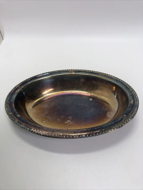 Vintage Silver-plate Serving Dish