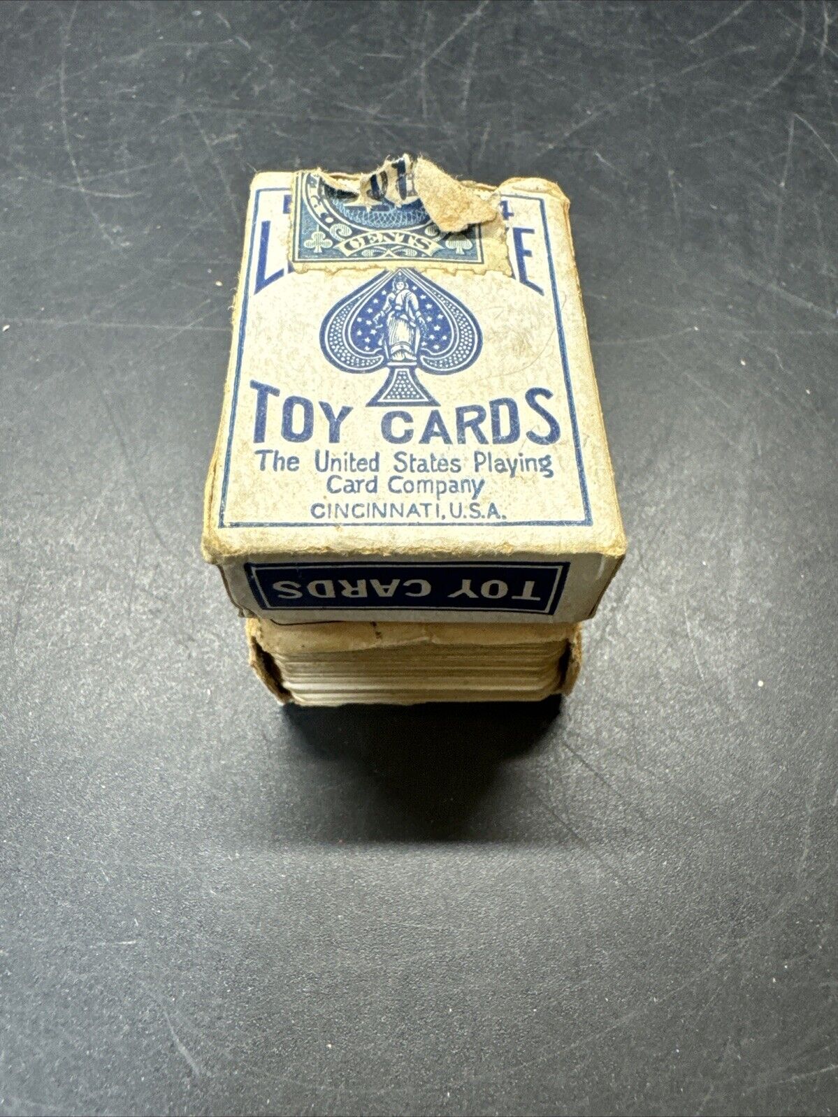 VTG Miniature Playing Cards/ Lot Of 2