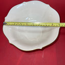 VINTAGE LENOX VANGOURD BOWL 9 1/2'' GOLD ACCENTS