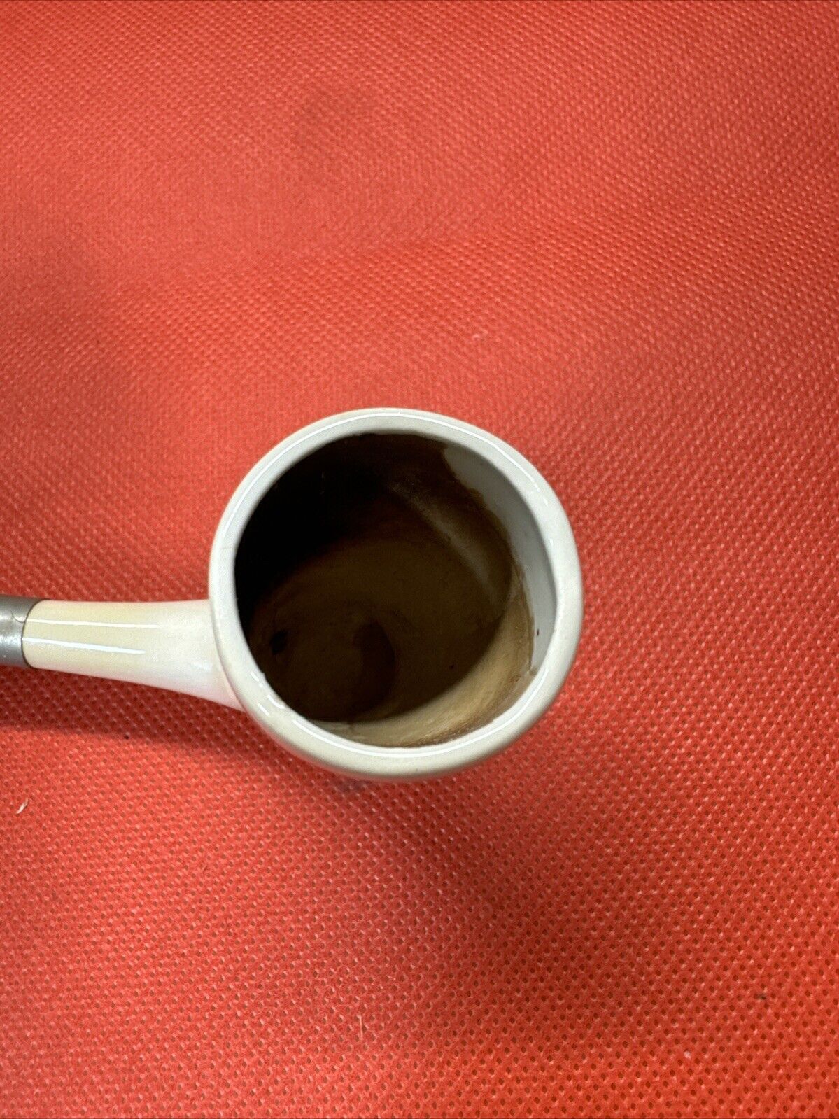 Vintage Porcelain Pipe Goede Waagen Holland