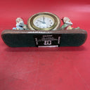 Vintage MERCEDES Made in Germany Wind Up Clock in ireland terratex base No Work