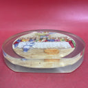 BEAUTIFUL VINTAGE LAST SUPPER 3D PLATE - STAND