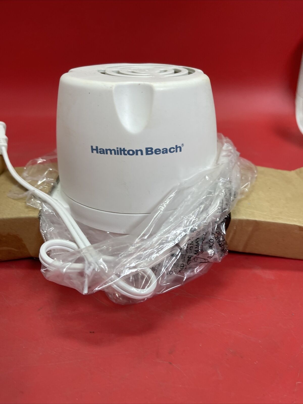 Hamilton 4 Quart Electric Ice Cream Maker Open Box