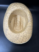 Vintage Jagermeister Jager So Smooth Straw Cowboy Hat Made Mexico