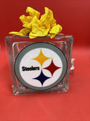 Pittsburgh Steelers Helmet Lighted Glass Block