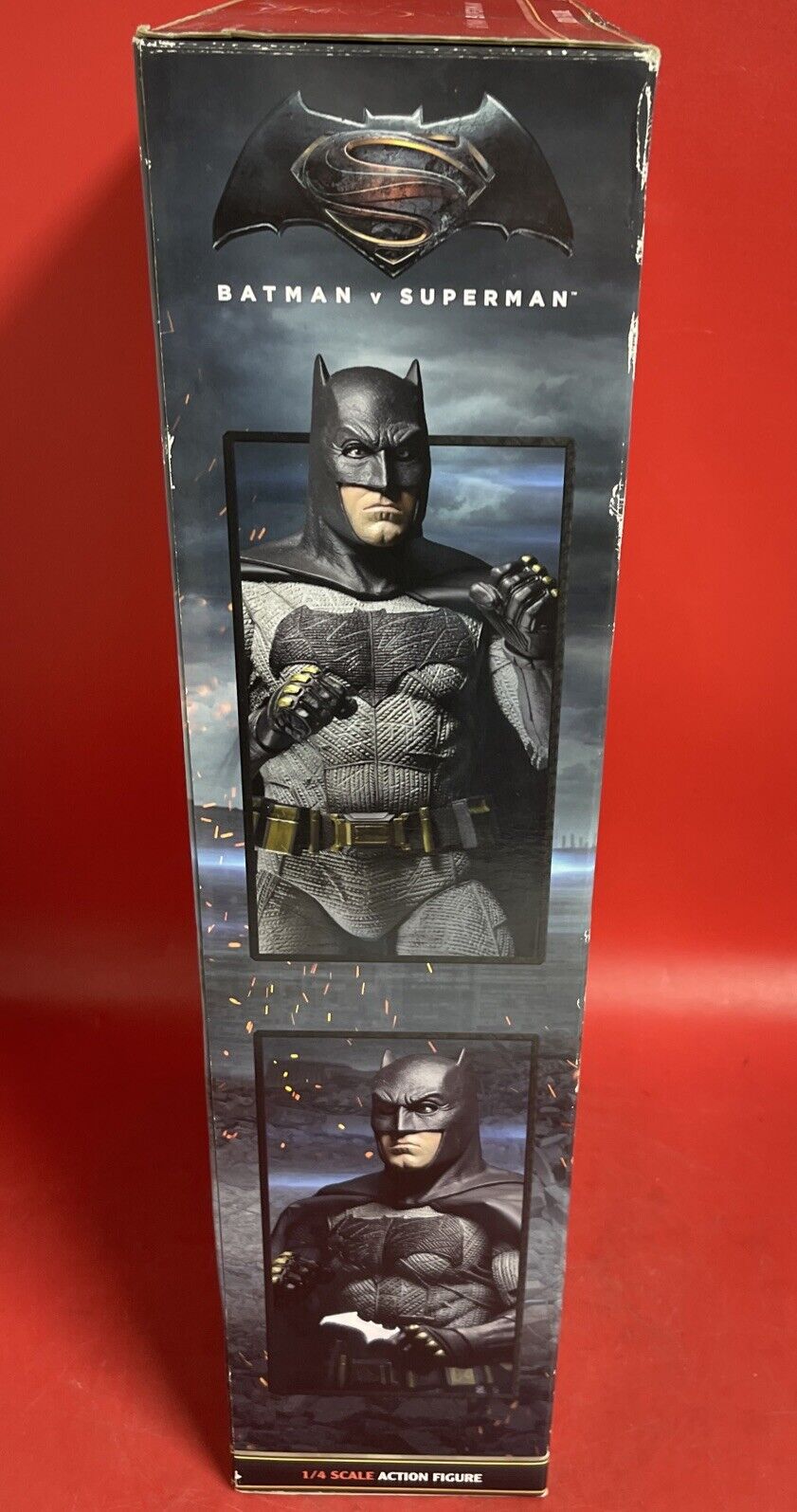 READ Batman v Superman NECA Ben Affleck 1/4 Scale 18" Action Figure DC Quarter