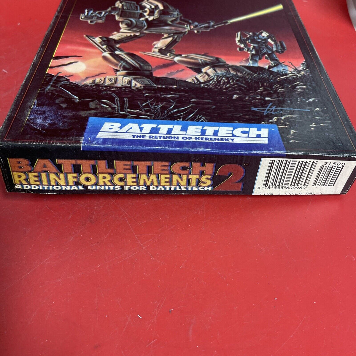 Battletech Reinforcements 2 boxed set, incomplete, Fasa