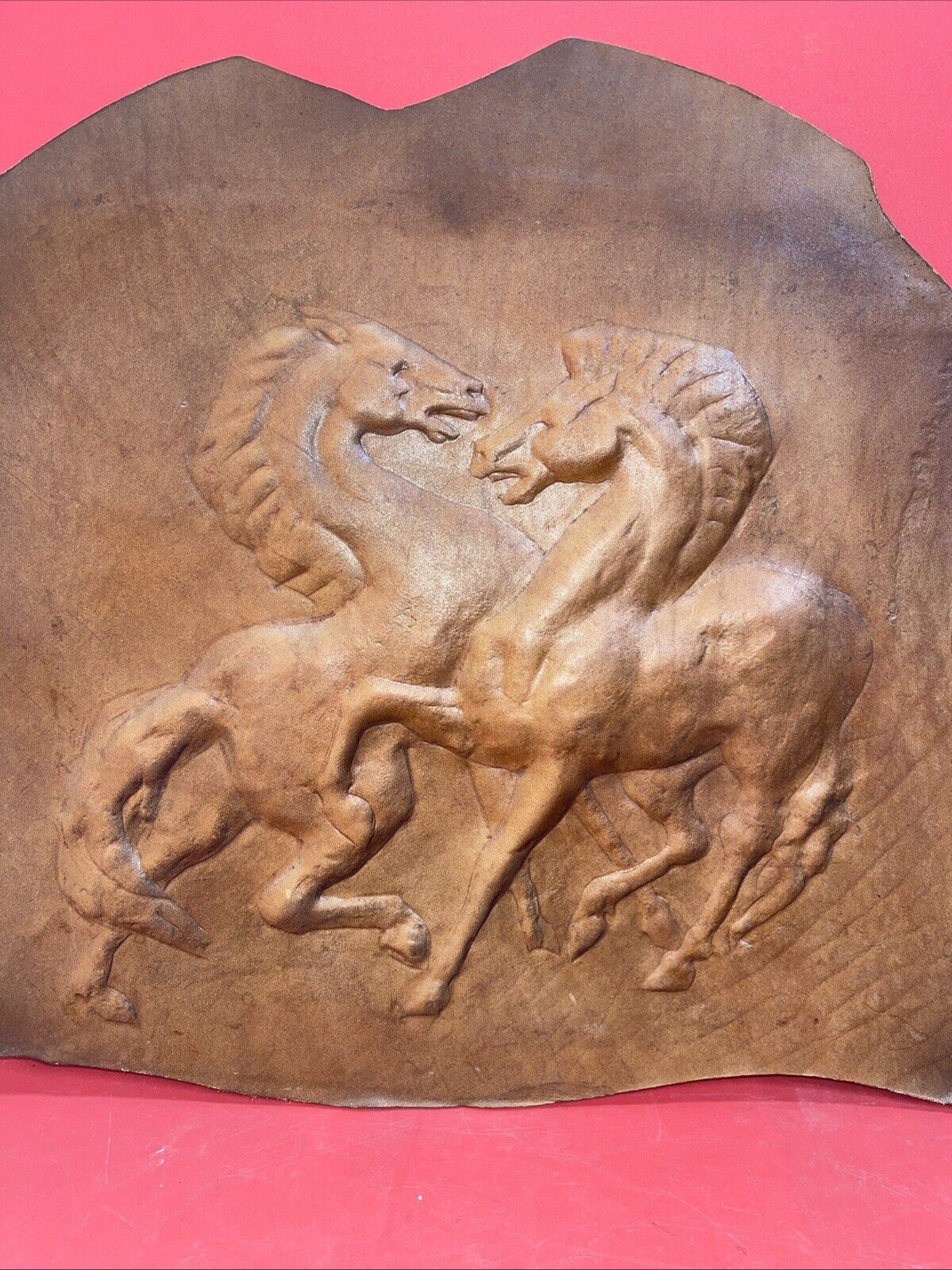 Handmade Tooled Embossed Leather Picture