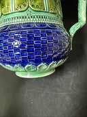 Vintage Pitcher Handled Stoneware Lidded Stein