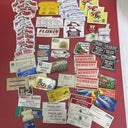 Vintage  Sticker Magnet Large Lot