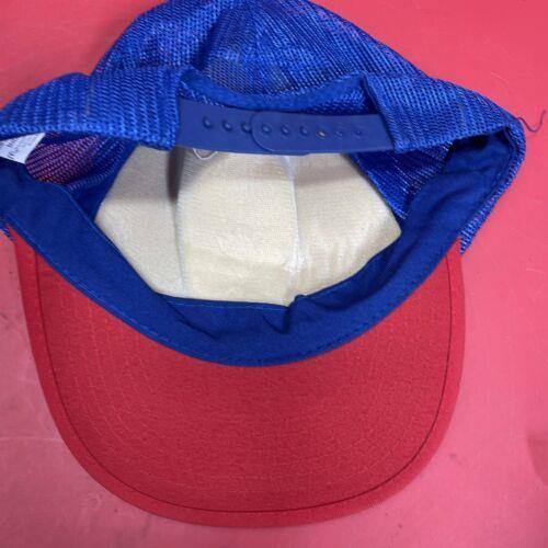 VINTAGE 1980s McDonald's USA Olympics Eagle Trucker Mesh Snapback Hat Cap Lot 3