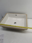 KOHLER K-2882-0 Verticyl Undermount Bathroom Sink, White