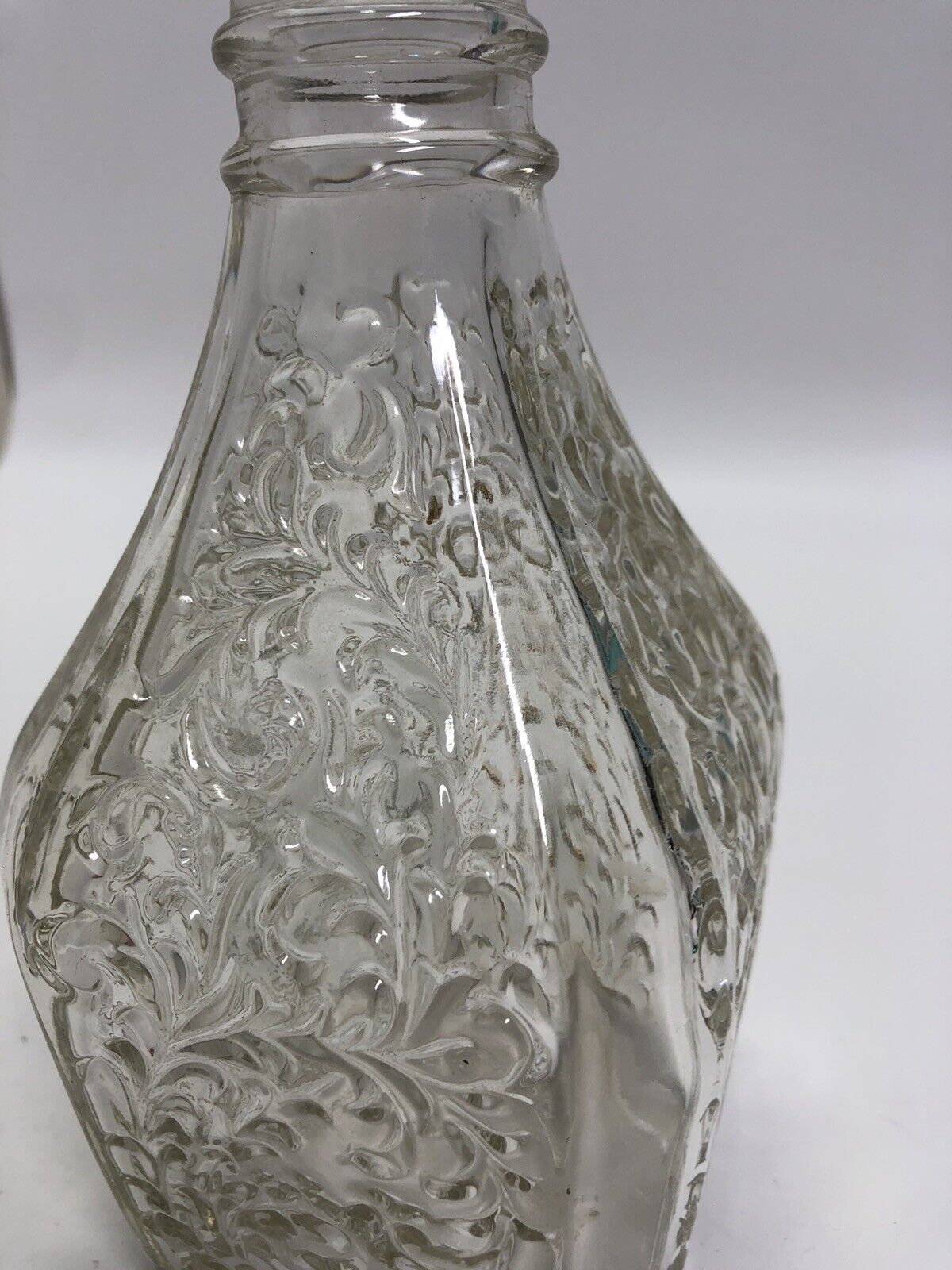 Vintage Glass Liquor Decanter with Stopper
