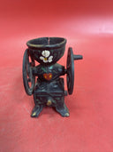 Vintage John Wright Cast Iron Mini Coal Bucket Coffee Cauldron Lot 3
