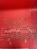 Large Lot of Pendants for Lamp (Glass and Plastic)# 1