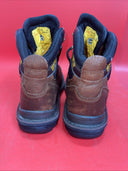 Caterpillar Flexion Manifold Leather Steel Toe Men's Work Boots Color Oak US 9.5