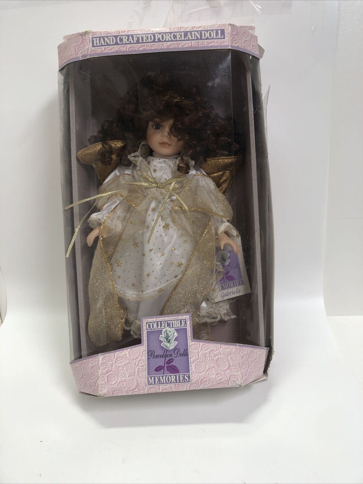 Collectible Memories Genuine Porcelain Doll Limited Edition Hand Crafted