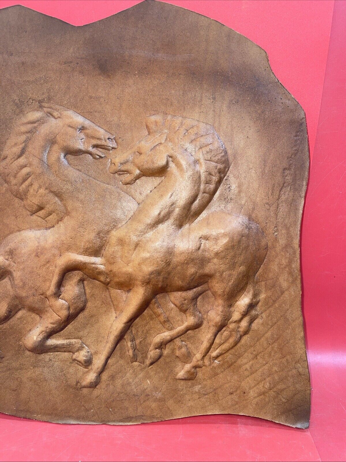 Handmade Tooled Embossed Leather Picture