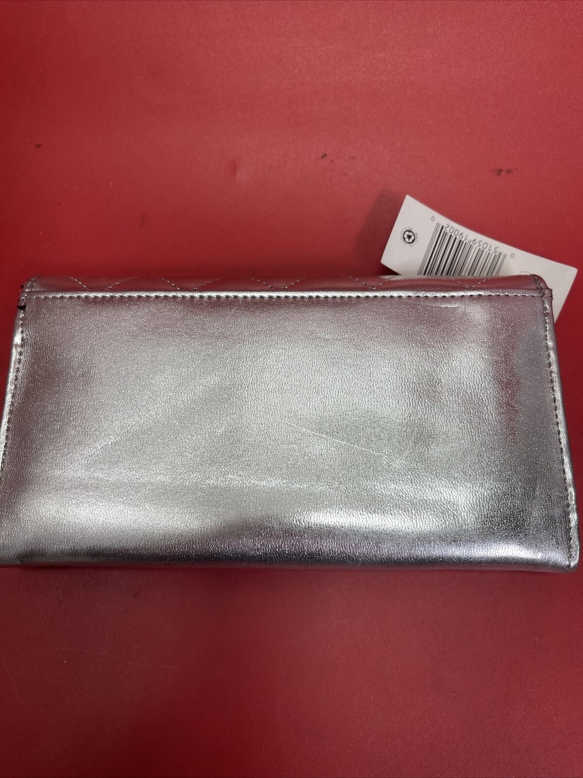 Vintage Roger Gimbel Accessories Quilted Pattern Bifold Long Wallet/Clutch Lot 3