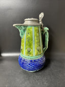 Vintage Pitcher Handled Stoneware Lidded Stein