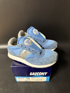 Saucony Jazz Sneaker For Child Light Blue, Size 9 (EUR 26)