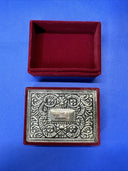 Vintage Silver Plated Jewelry Box