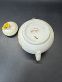 Stangl Pottery Mid Century Autumn Flower Creamer and Covered Sugar Bowl