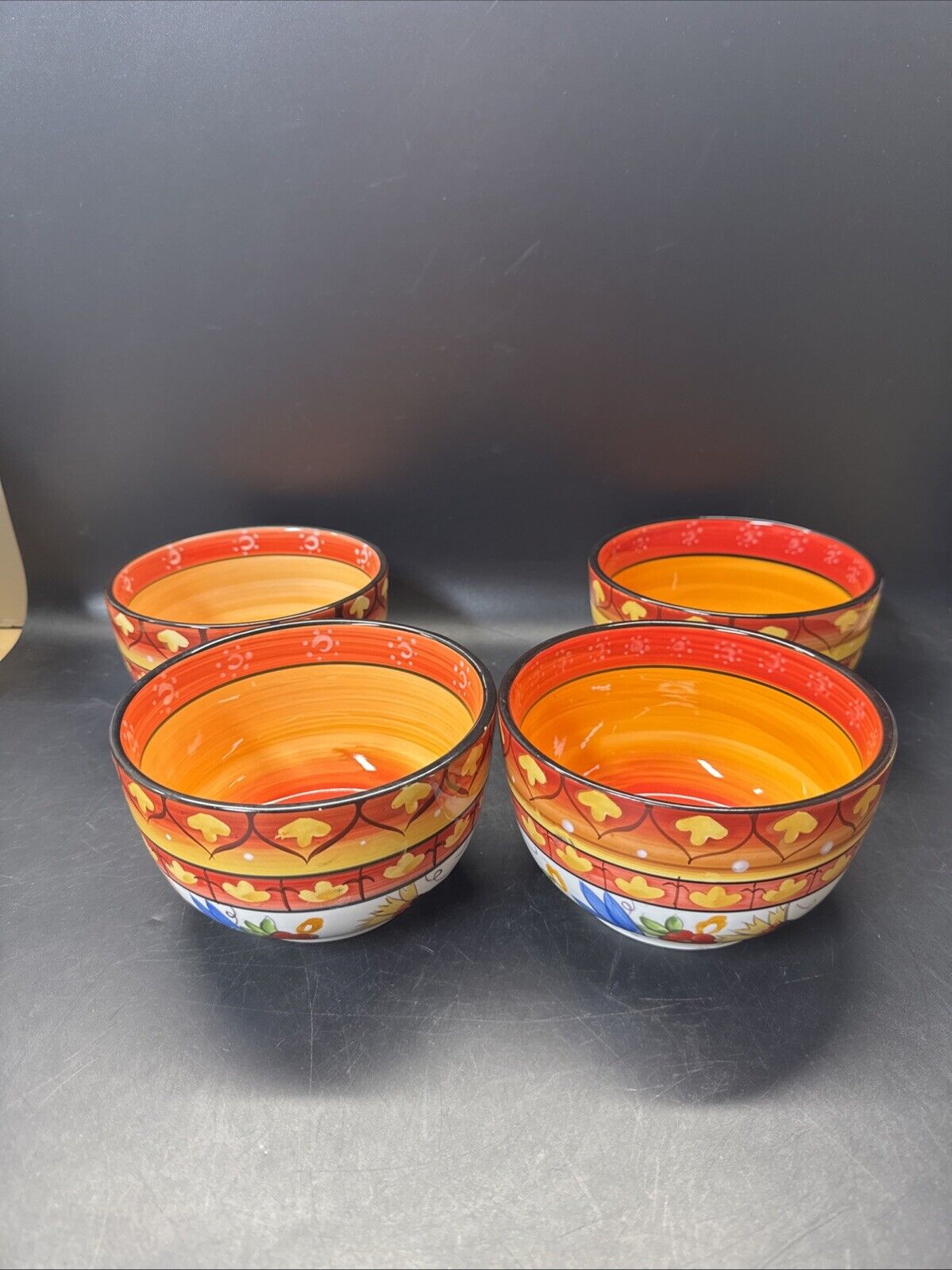 222 Fifth NASREEN Cereal Bowls/ Set Of 4