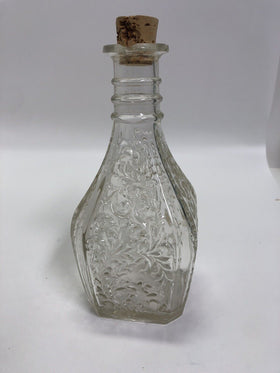 Vintage Glass Liquor Decanter with Stopper