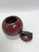 Studio Art Pottery Asian Inspired Sugar bowl