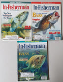 In-Fisherman Magazines Lot of 10 #1-7; #1-3 (Feb 1998 - Apr 1999)