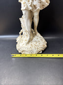 Rudolstadt Germany Porcelain Figurine Sculpture 18”