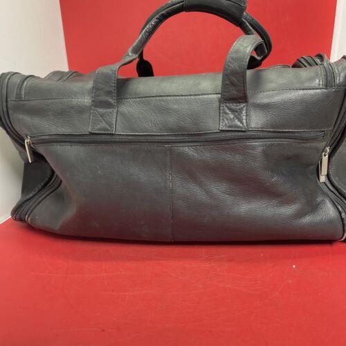 Colombian Black Leather Bag
