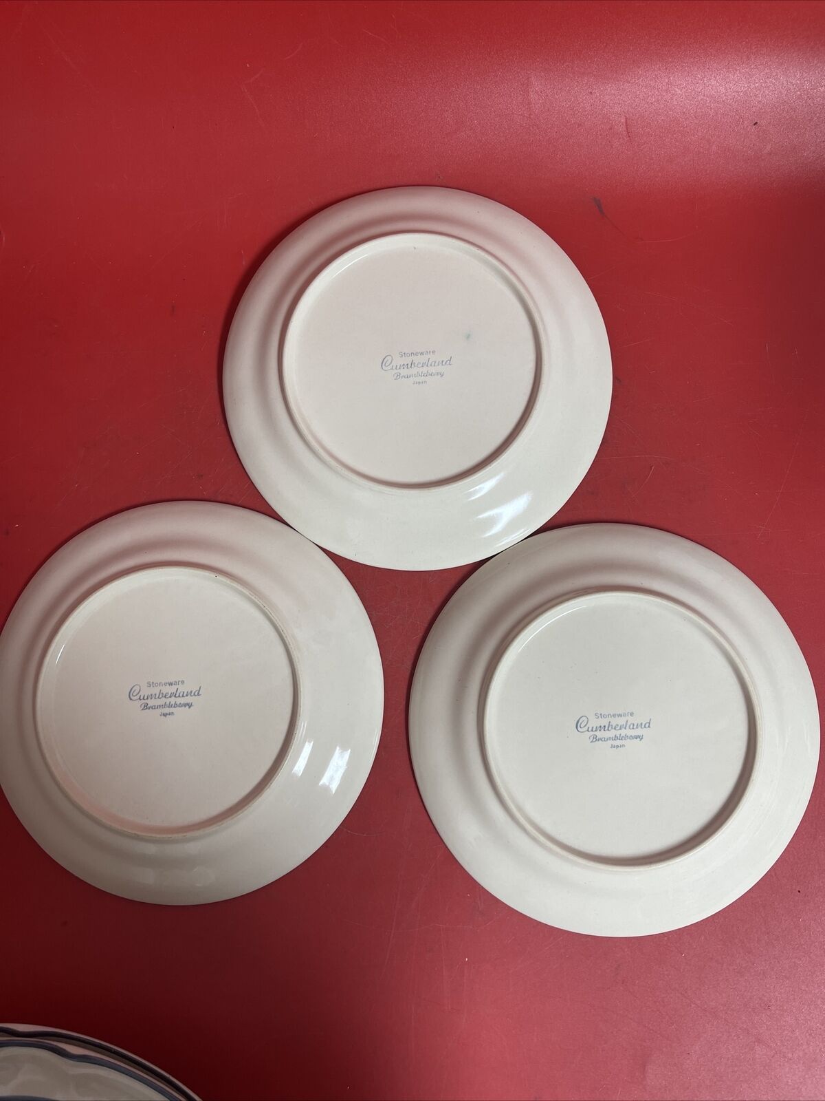 Set Of 5 Cumberland Brambleberry  Plates by Hearthside